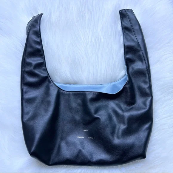 Merit x Proenza Schouler Bag Cosmetic Limited Edition Reversible Vegan Leather - Picture 2 of 11